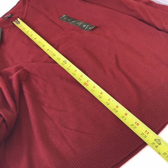 Apt.9 Mens Wool Blend Long Sleeve Sweater - Picture 6 of 10